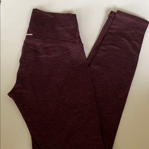 Dark purple aerie leggings